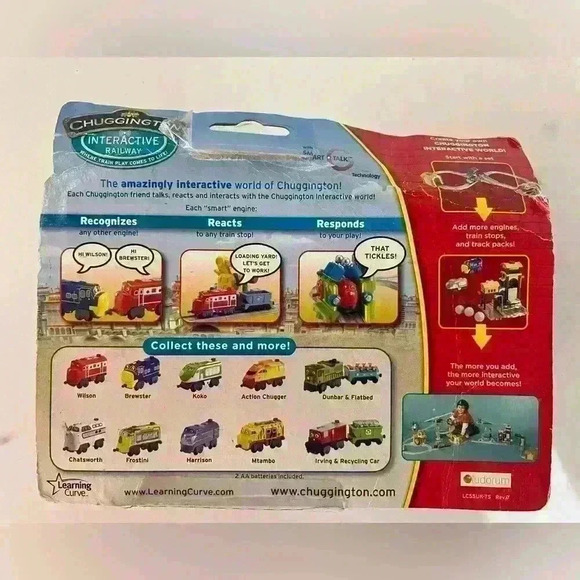 Chuggington Toy Train Interactive Railway Talking MTAMBO Engine Sealed/New - Picture 2 of 2